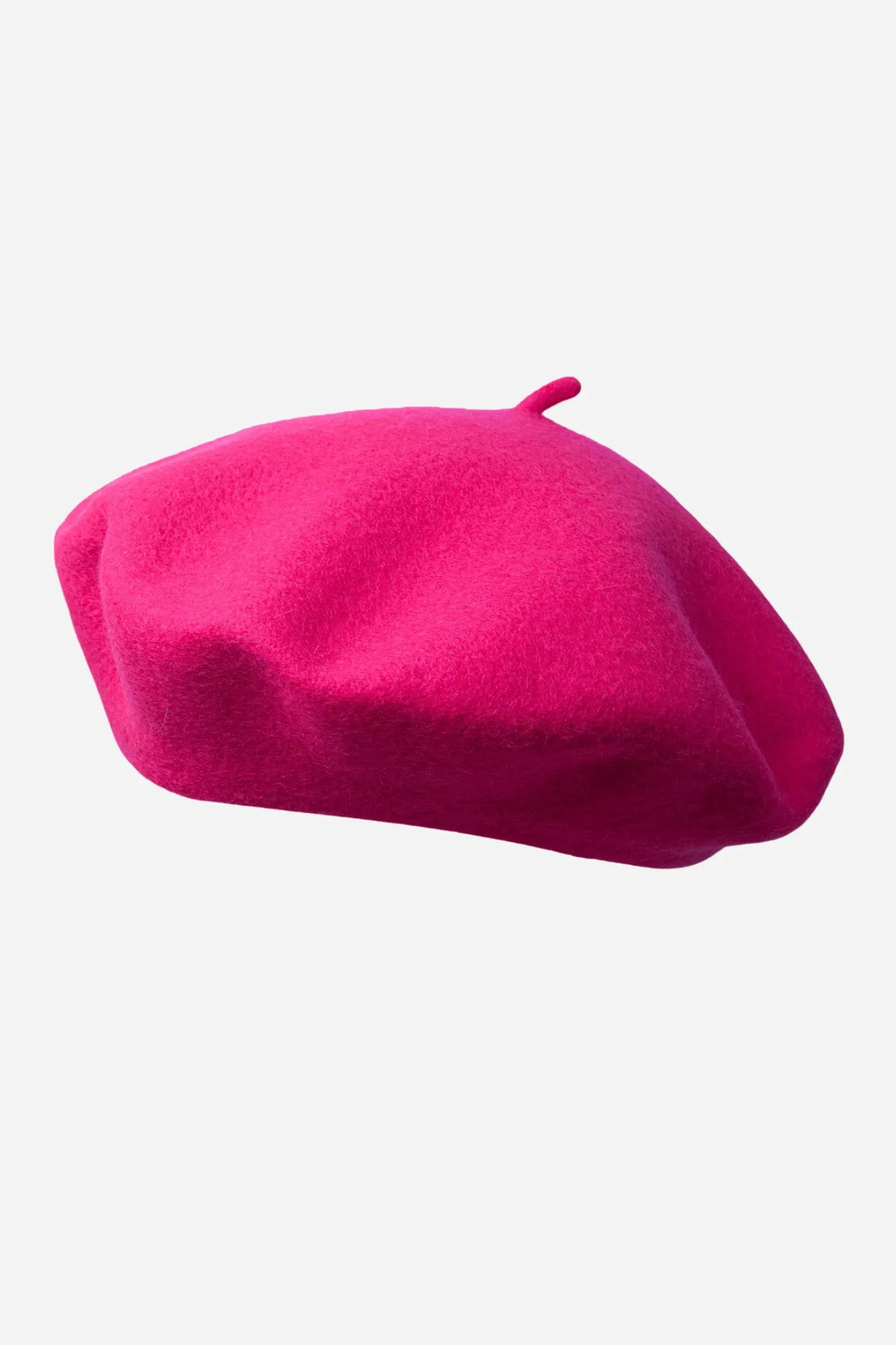 Amelie Classic Beret - Fuchsia