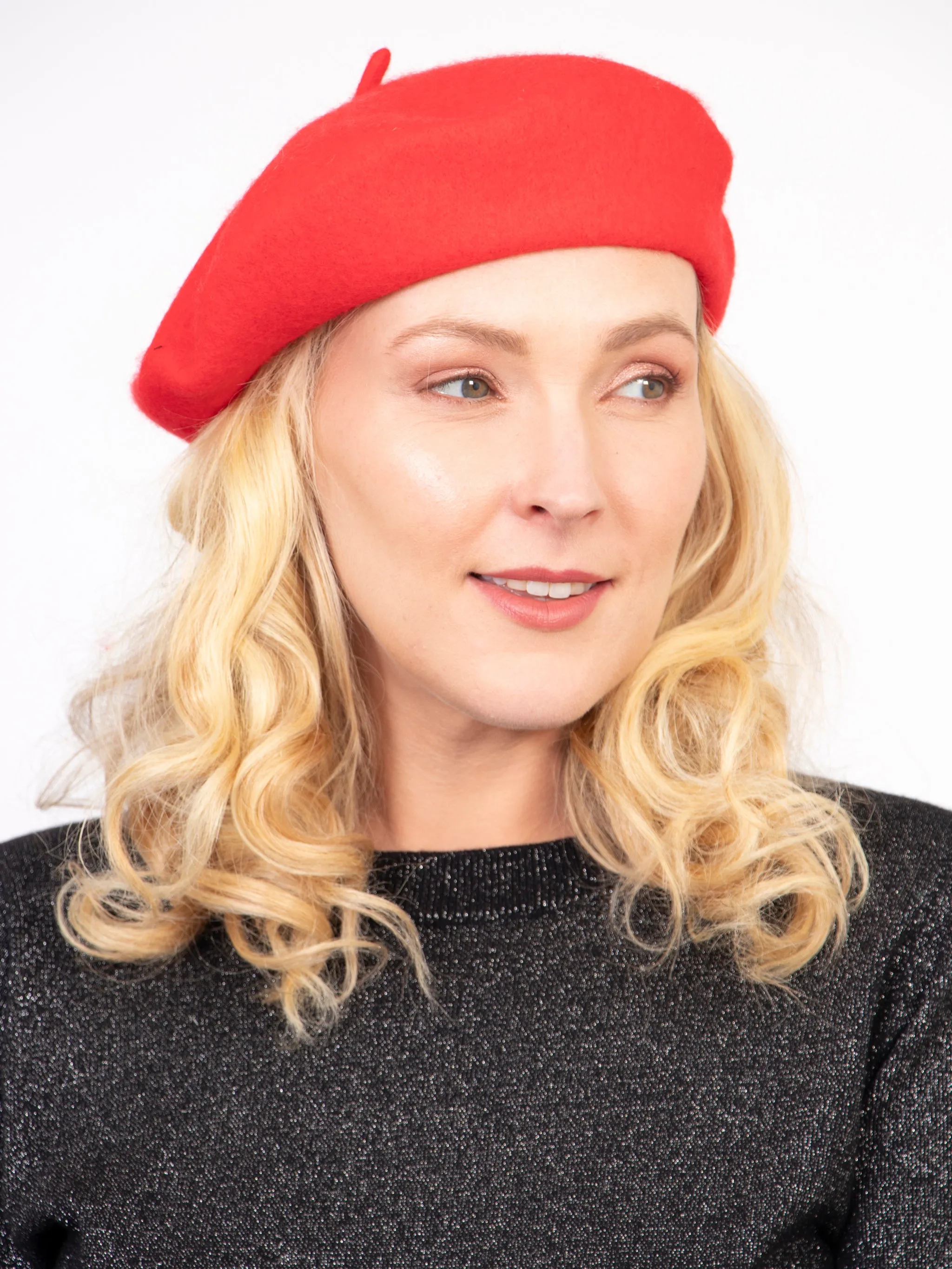 Amelie Classic Beret - Red