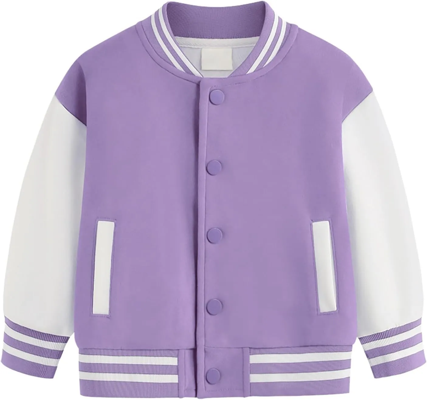 Baby Boy Spring Coat Little Kid Baseball Cardigan Jacket Kids Unisex Boys Varsity Baseball Bomber