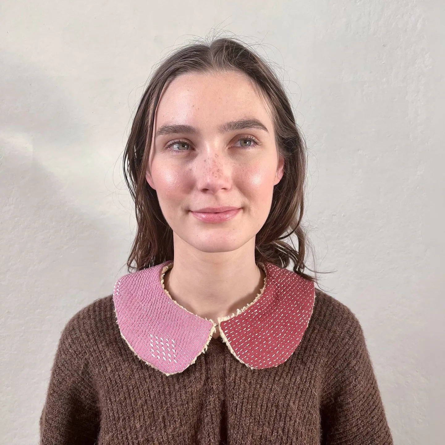Coral Squiggles Bonus Collar 001