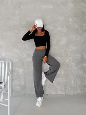 DANNIE SWEATER PANT - GREY