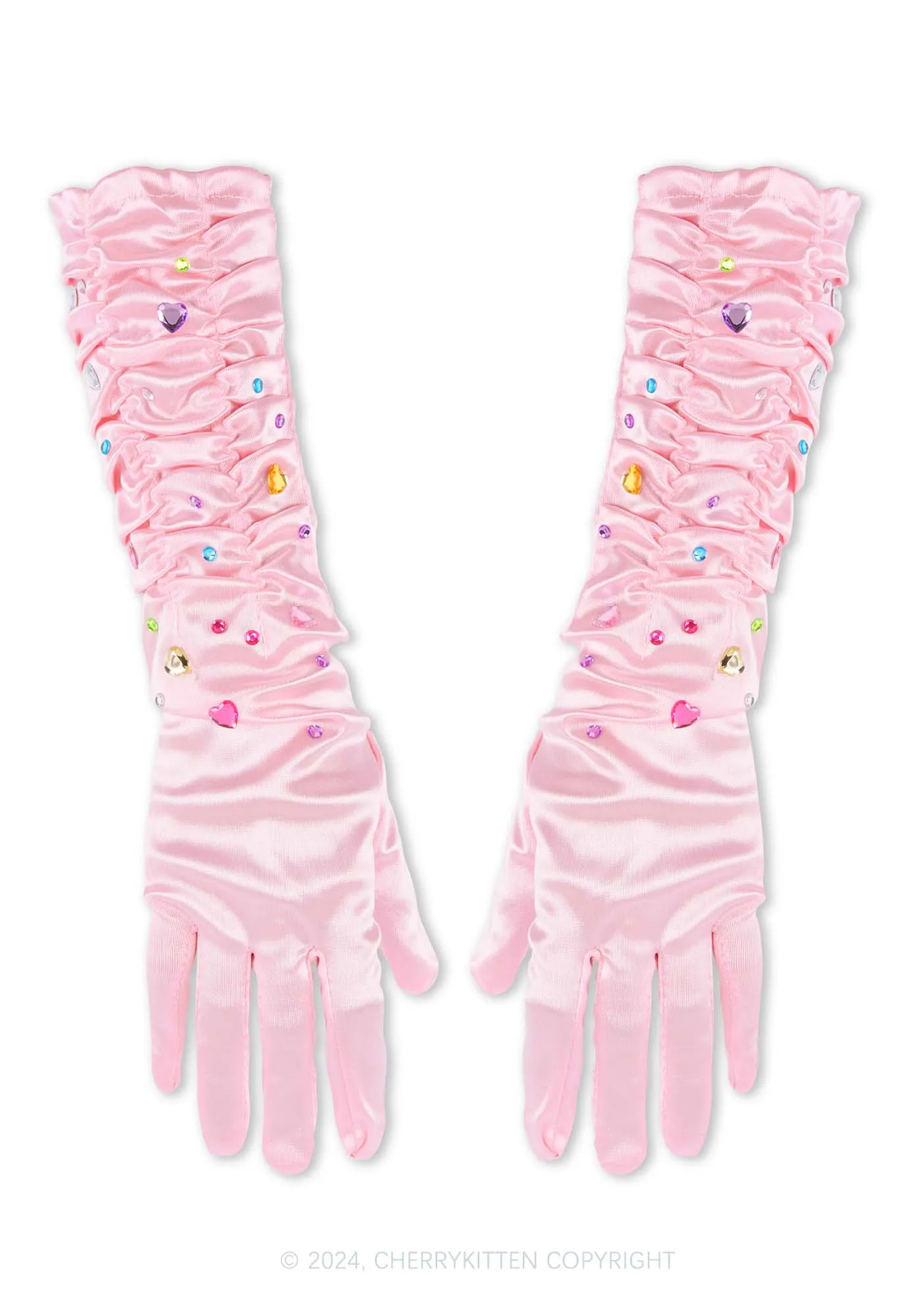 Halloween Pink Diamond Y2K Gloves Cherrykitten