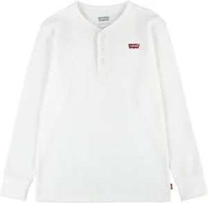 Levi's Boys' Long Sleeve Thermal Waffle Knit Shirt