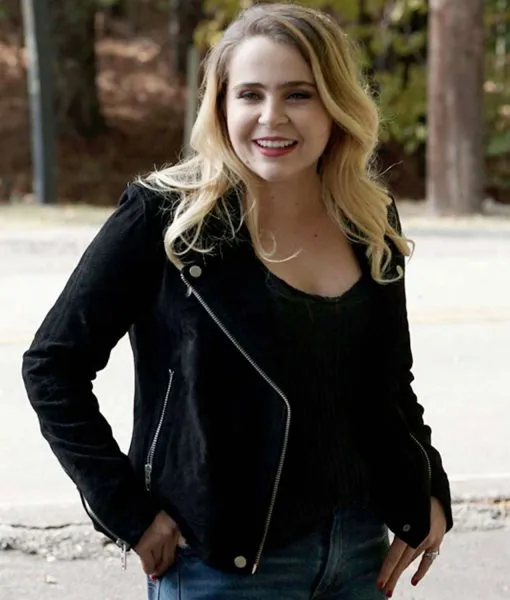 Mae Whitman Good Girls Leather Jacket