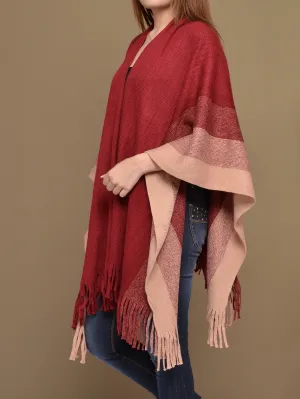 Multi-Toned Cape Shawl