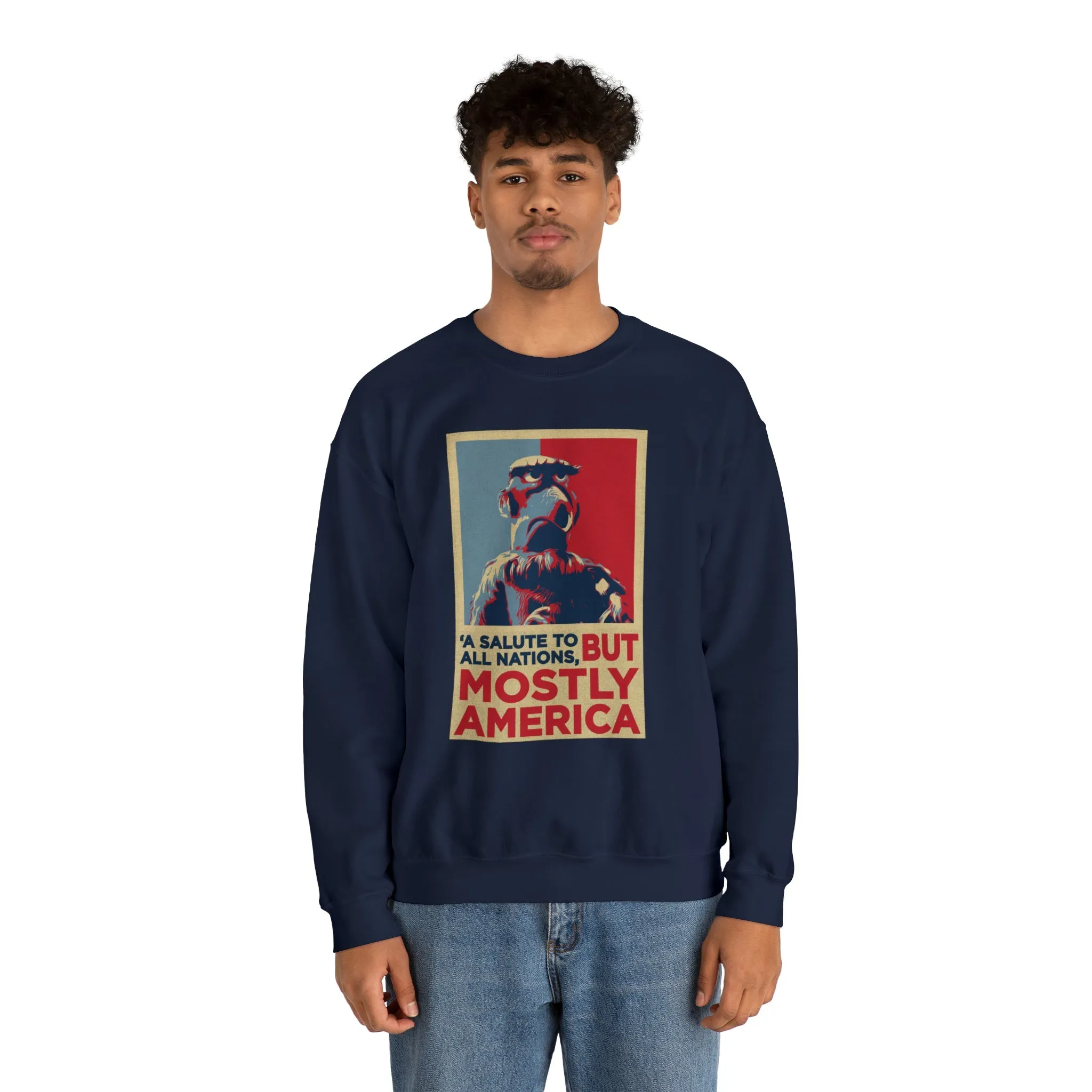 Salute to America Crewneck Sweatshirt