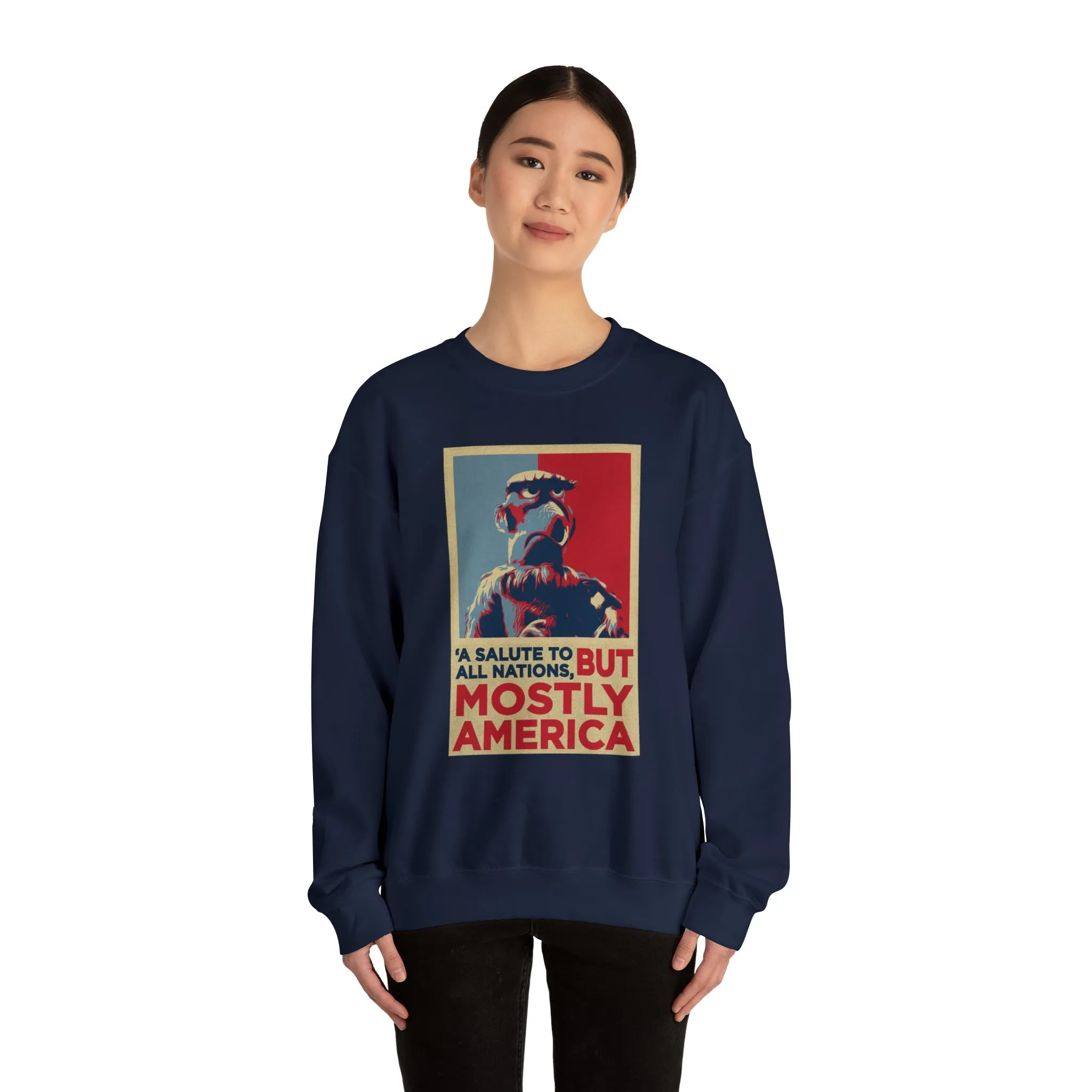 Salute to America Crewneck Sweatshirt