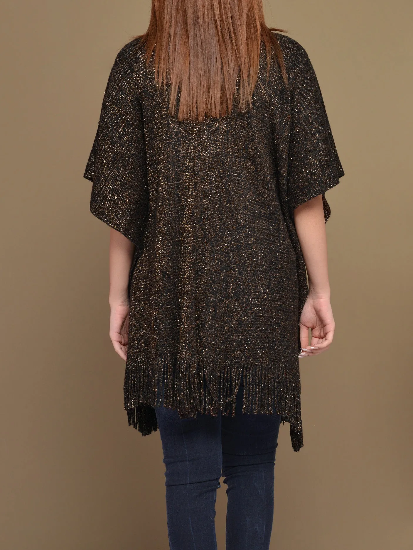 Shimmer Cape Shawl